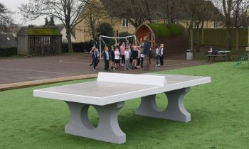 Serve up some fun at lunch time with Playcrete’s table tennis tables!