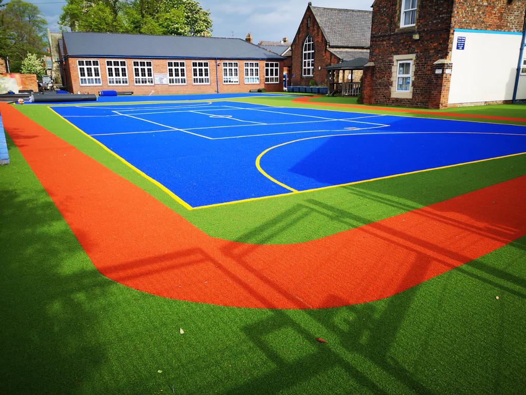 Educational Play In Colour – School playground transformation | School ...